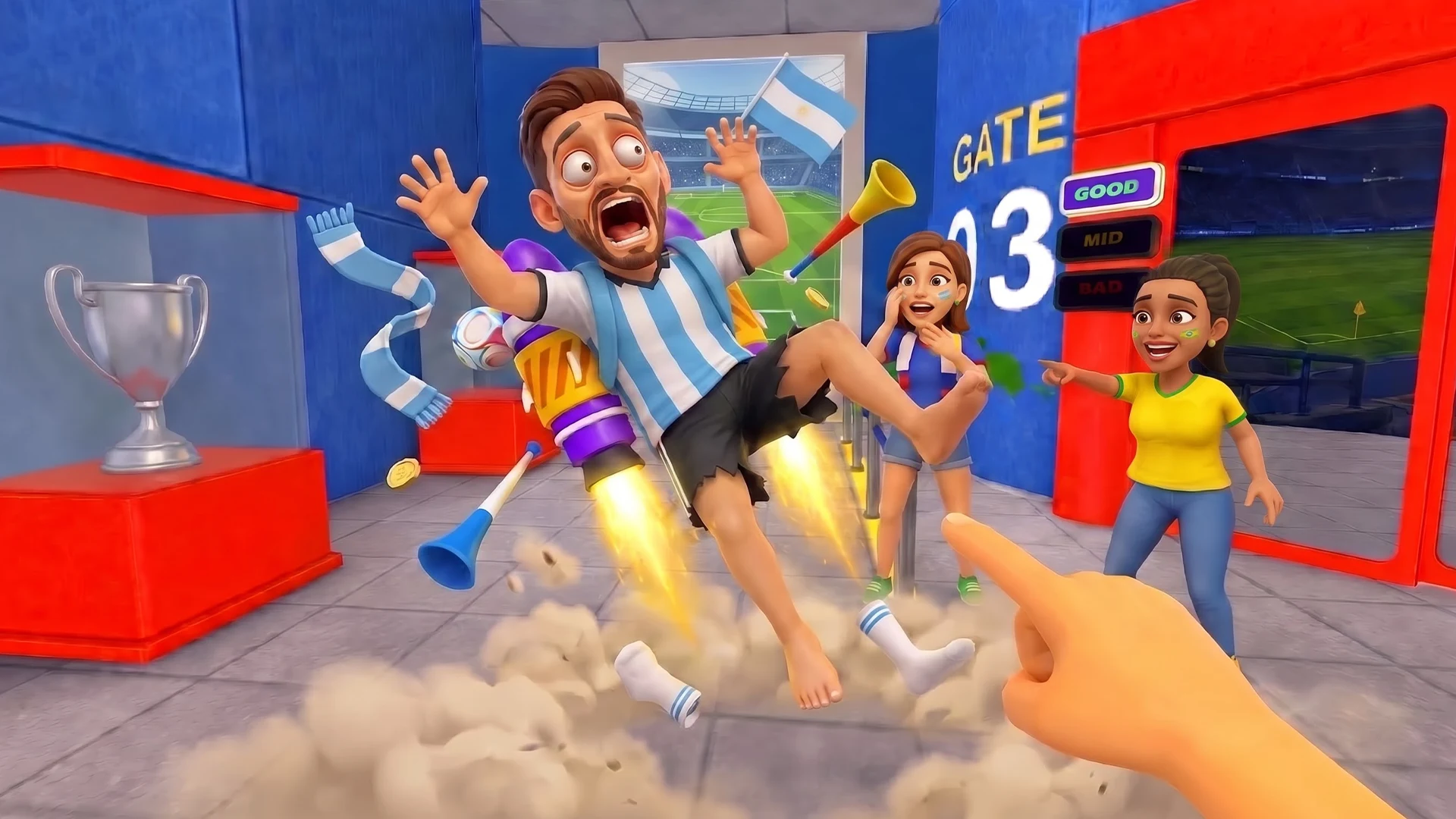 Stadium Security Simulator screenshot